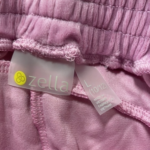 Zella girls velour jogging pants size L - Picture 6 of 8